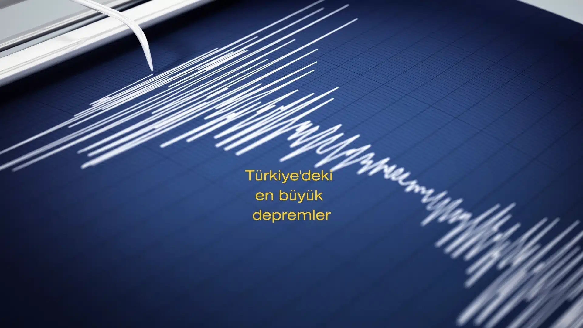 Türkiye’deki en büyük depremler